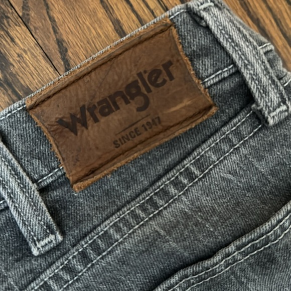 Wrangler Men's Slim Straight Jeans - 34x29 - Picture 3 of 5